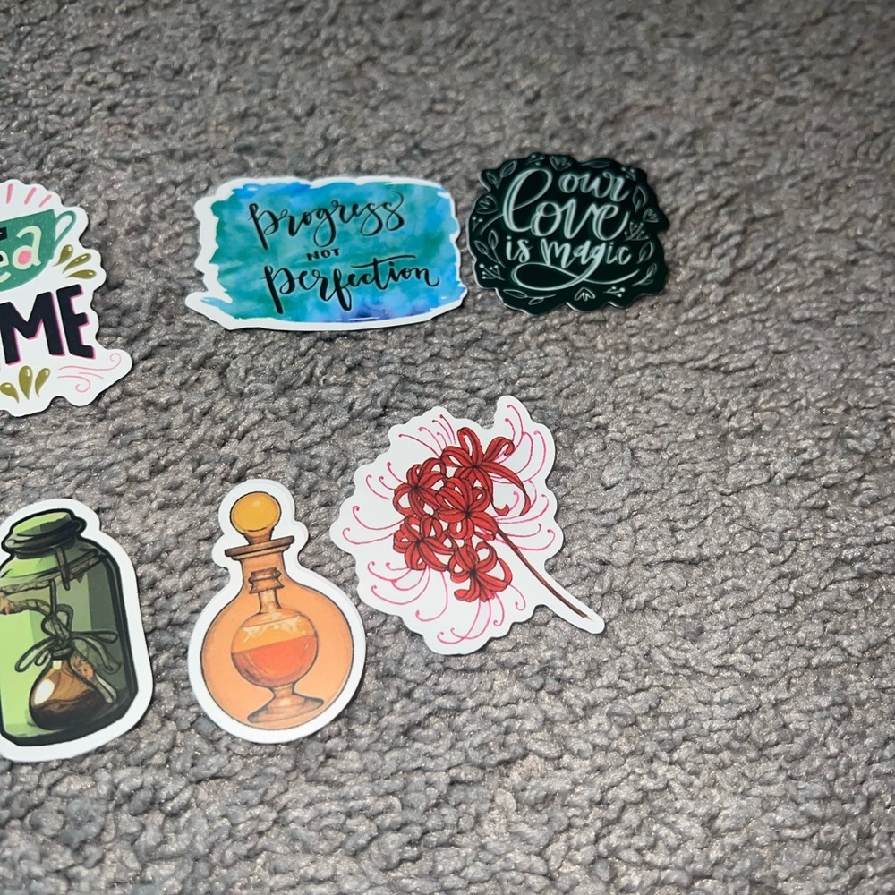 3 for $12 Colorful Assorted Stickers Set - Picture 3 of 3